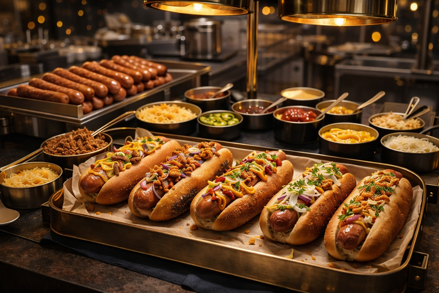 Stand de hot dogs pour événement grand public